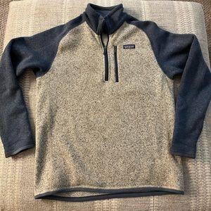 Patagonia Men’s Better Sweater 1/4 Zip Pullover
